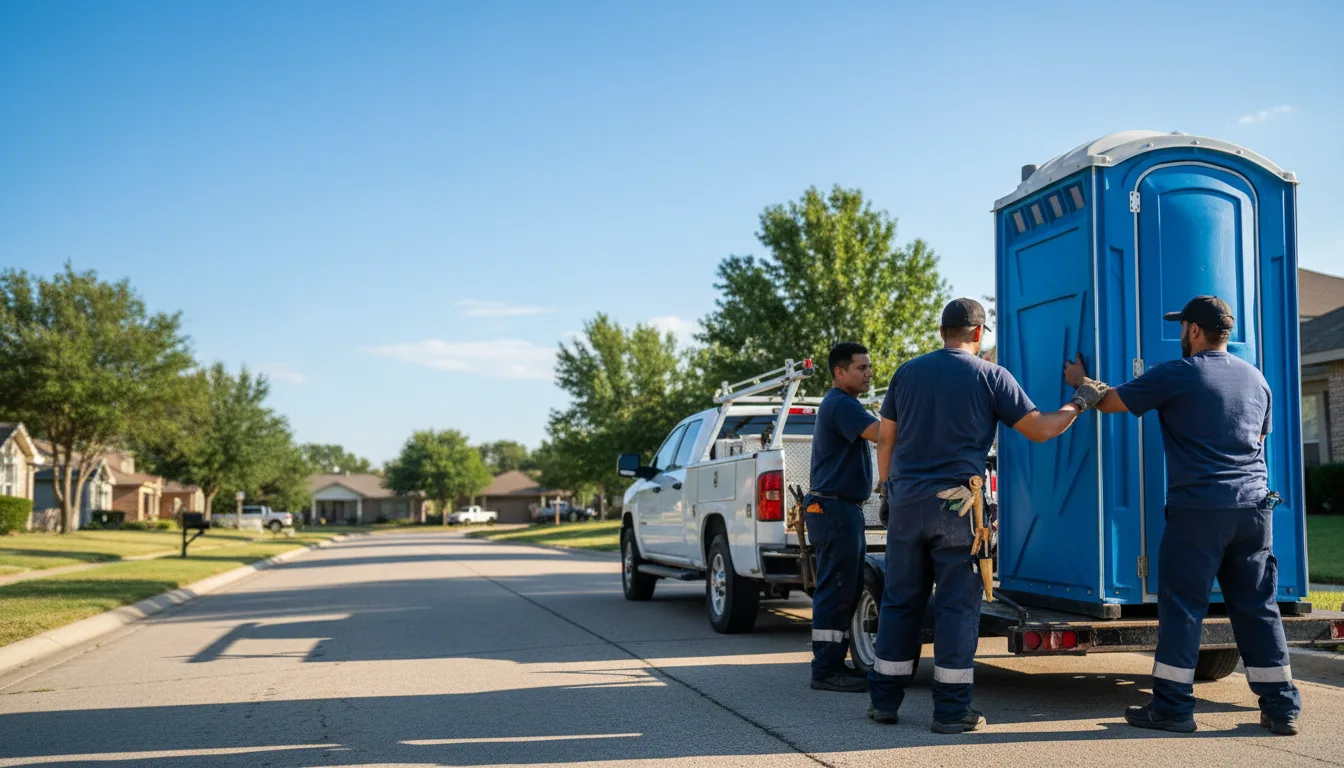 Portable Toilet Rental in Aroma Park, IL near me